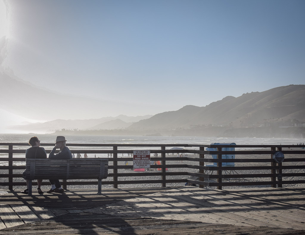 vue sur pismo beach california 