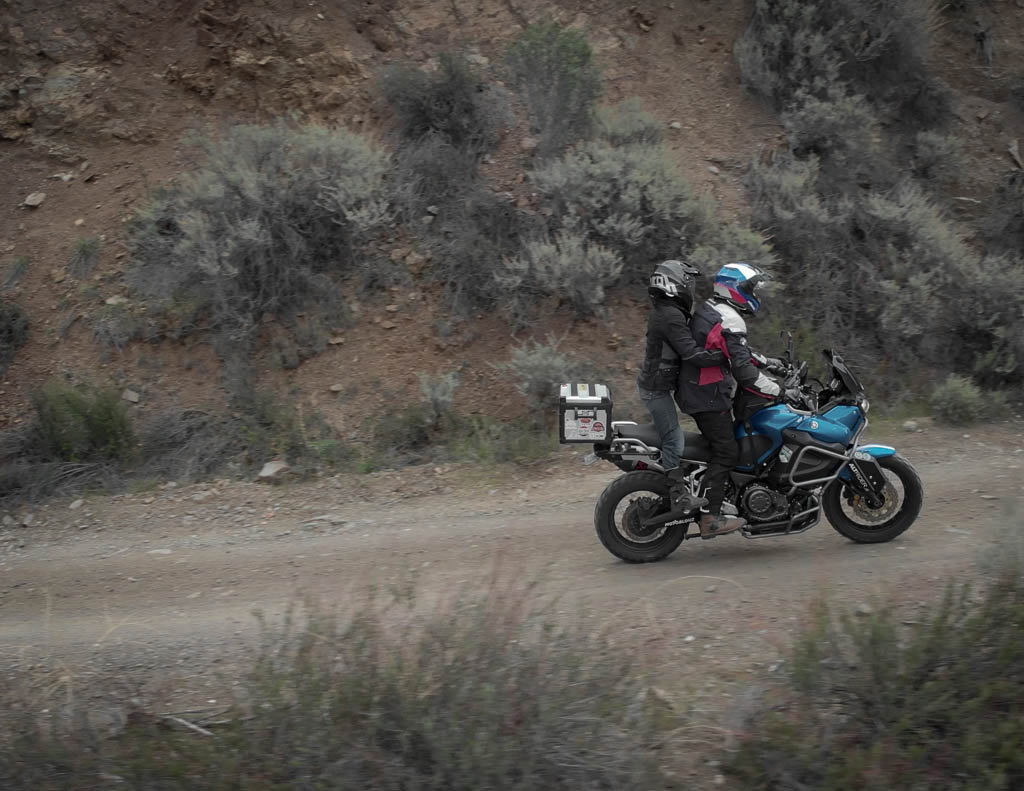 Moto Trail à deux
