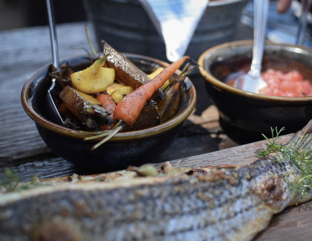 poisson grillé au deckman's en el mogor