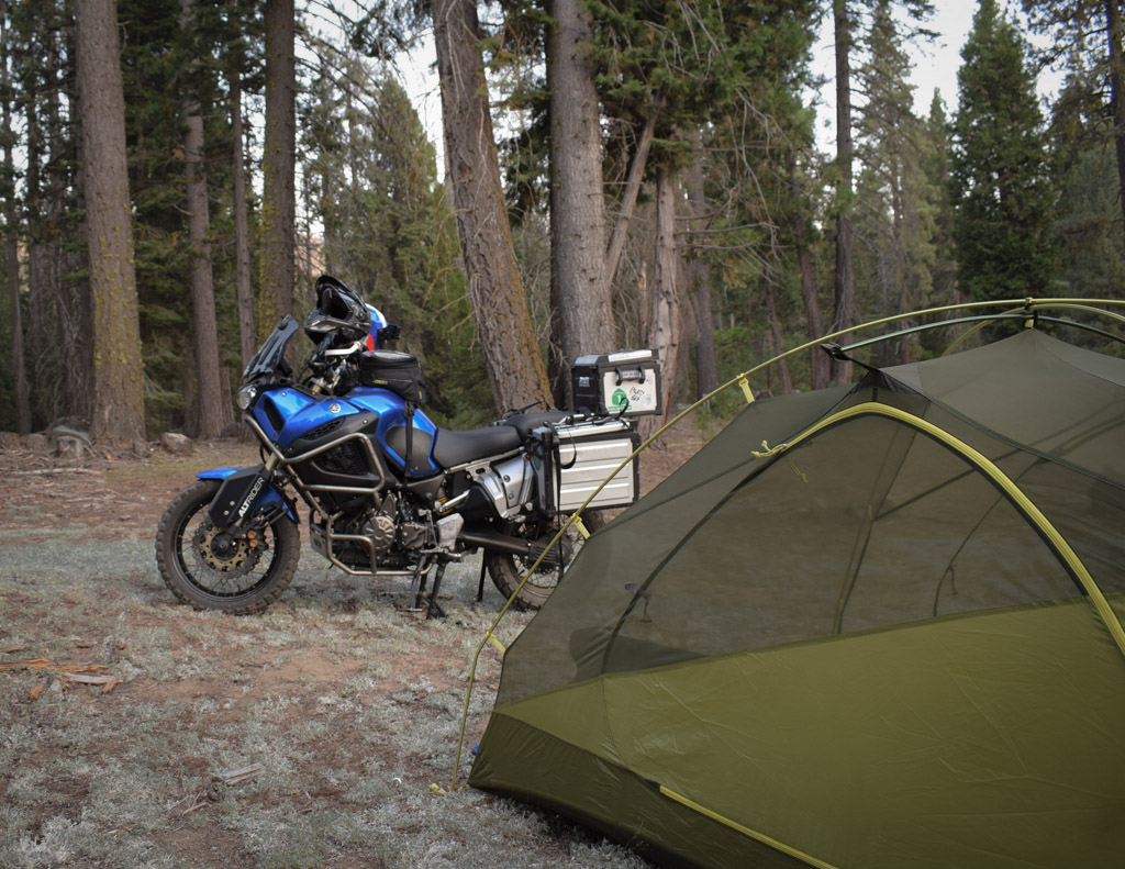 camper à moto