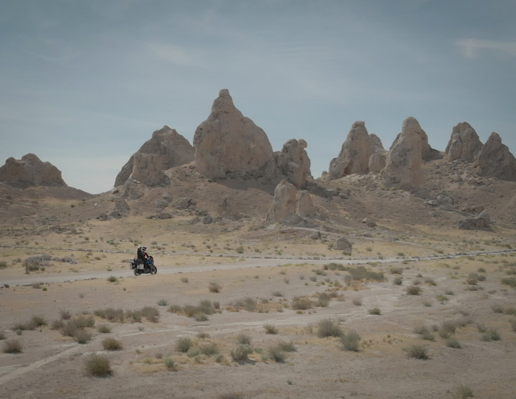 Au coeur de Trona Pinnacles en Californie