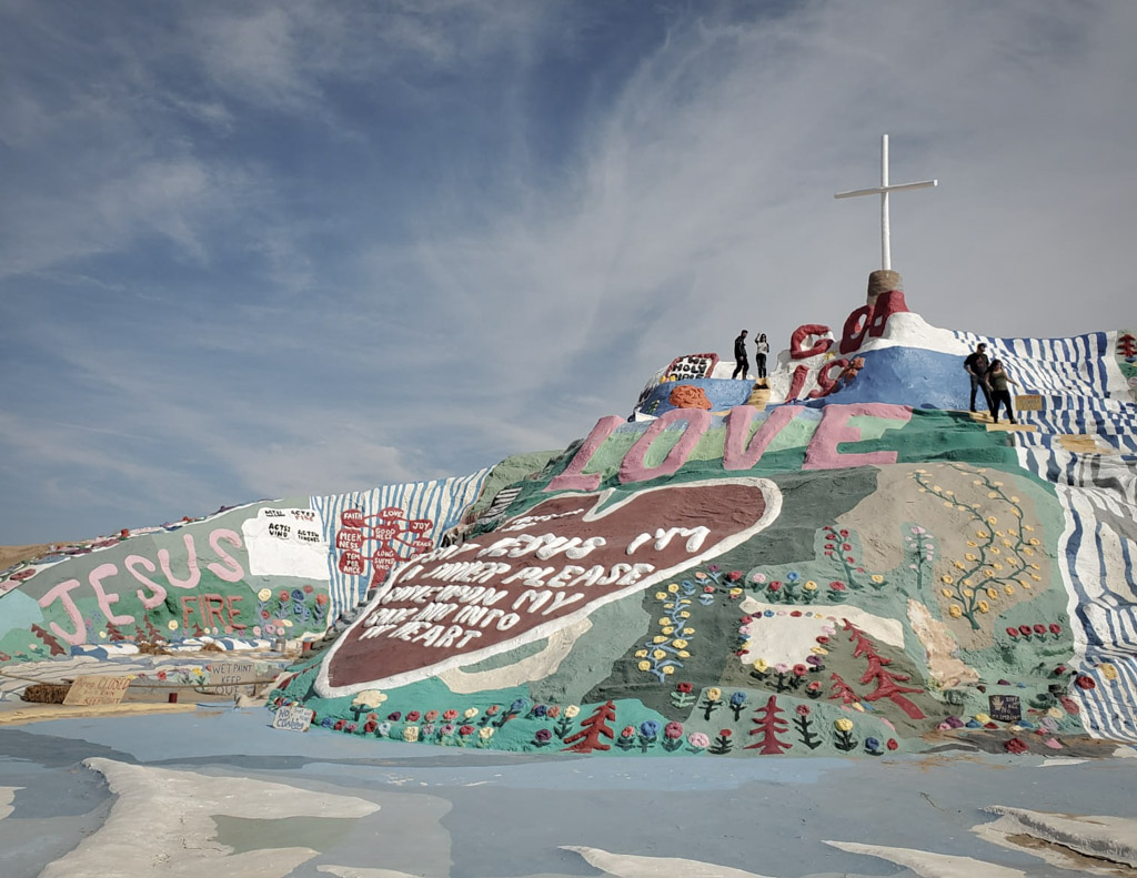 salvation mountain en californie