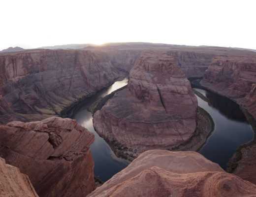 Vue sur Horseshoe Bend en Arizona