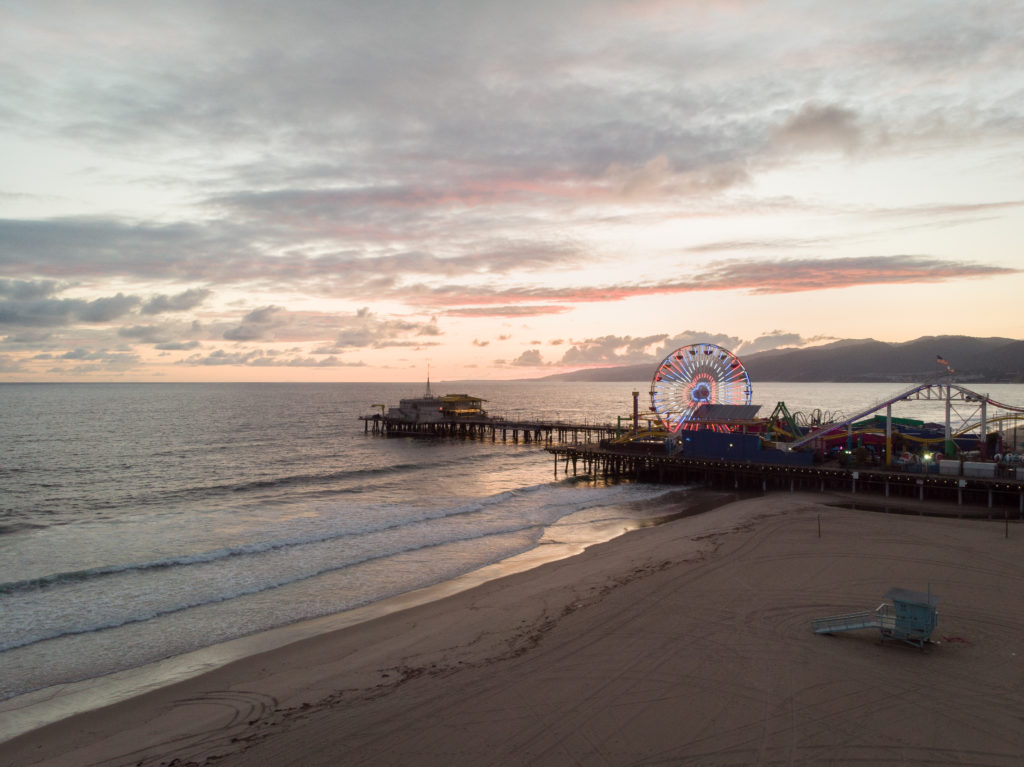 pier de santa monica