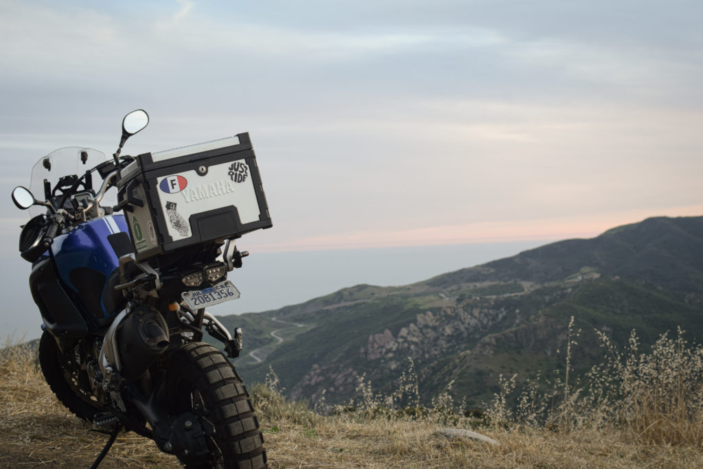 topanga canyon à moto