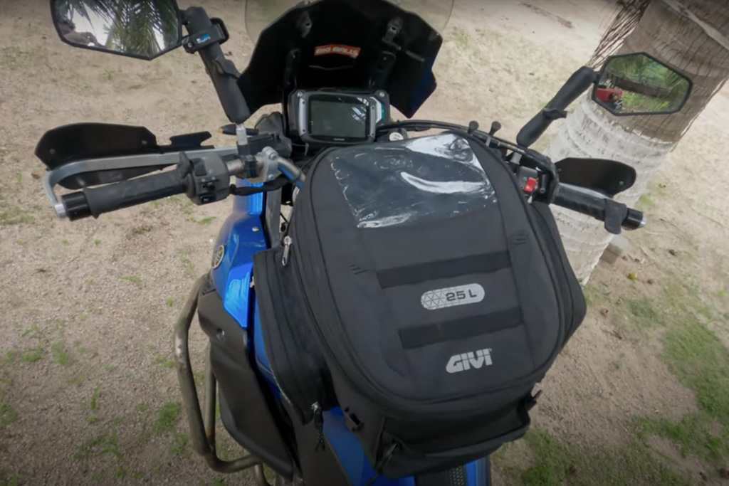 test sacoche de réservoir Givi