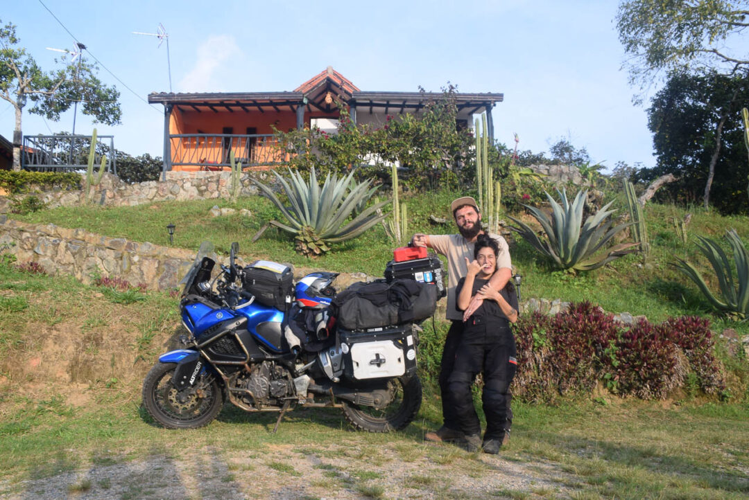 portrait des voyageurs à moto !