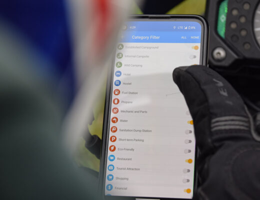 applications pour road trip à moto