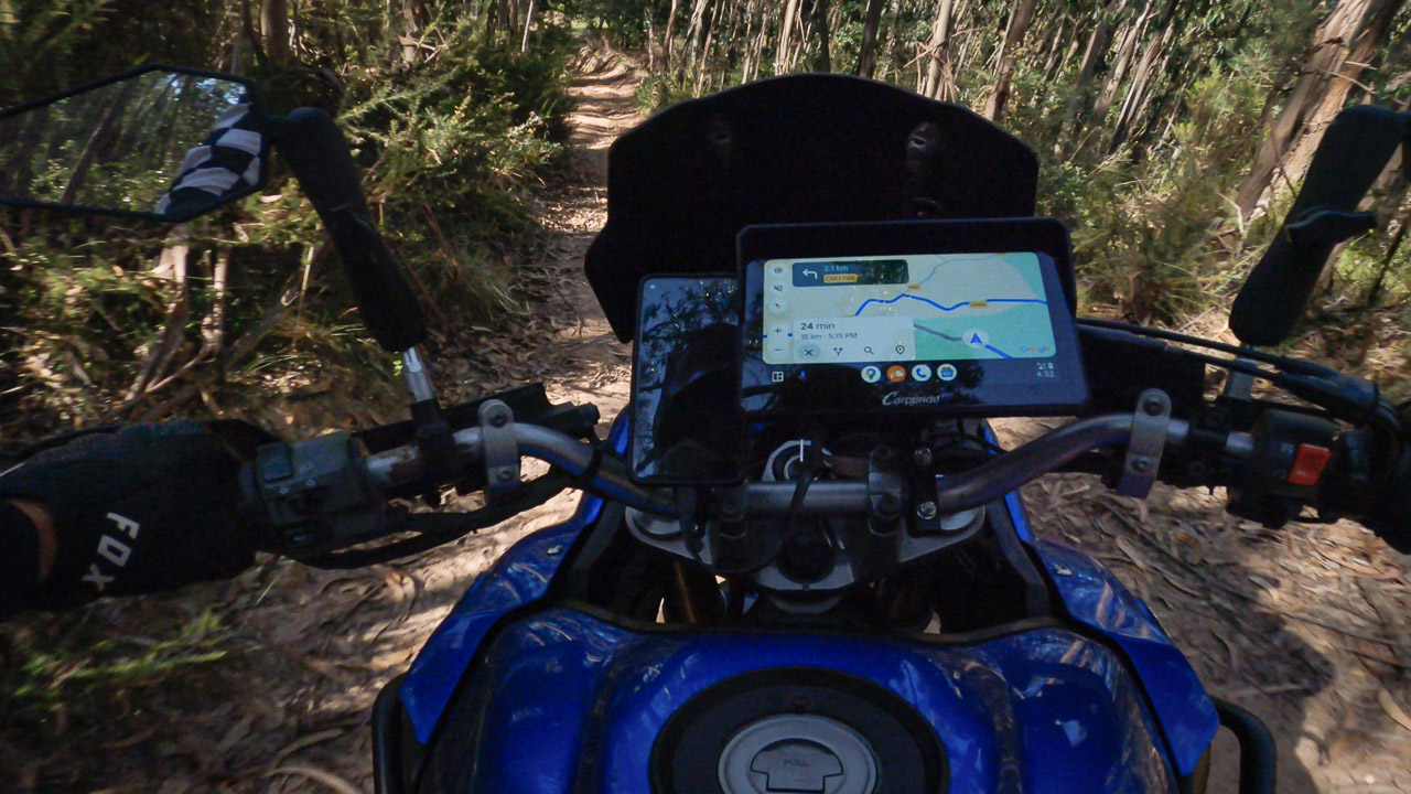 Écran Moto Carpuride W702 Pro Avec CarPlay Et Android Auto Sans Fil - 7 Pouces étanche IP67, GPS, Interphone Et Bluetooth Double - 9